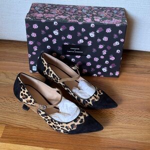 Coach x Tabitha Simmons
Ponyhair Animal Print‎ Pumps Size 10B